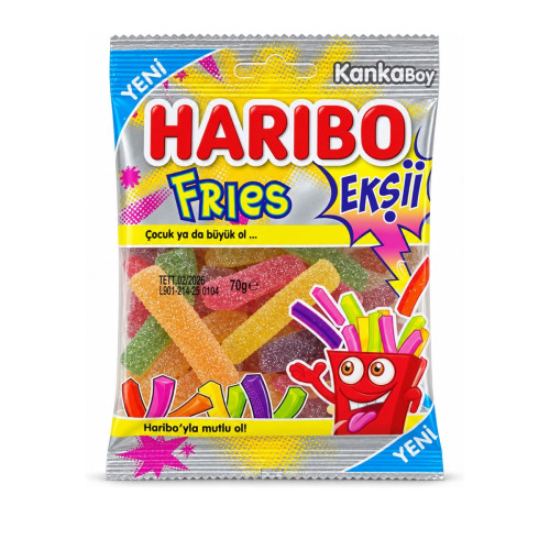 HARIBO Fries Ekşii HARIBO Fries Ekşii
