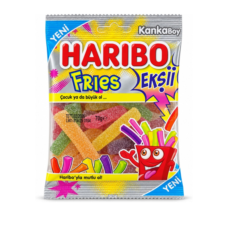 Haribo Fries Ekşii 70 г