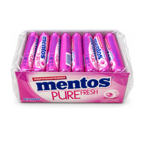 Mentos Pure Fresh Тутти Фрутти Mentos Pure Fresh Тутти Фрутти