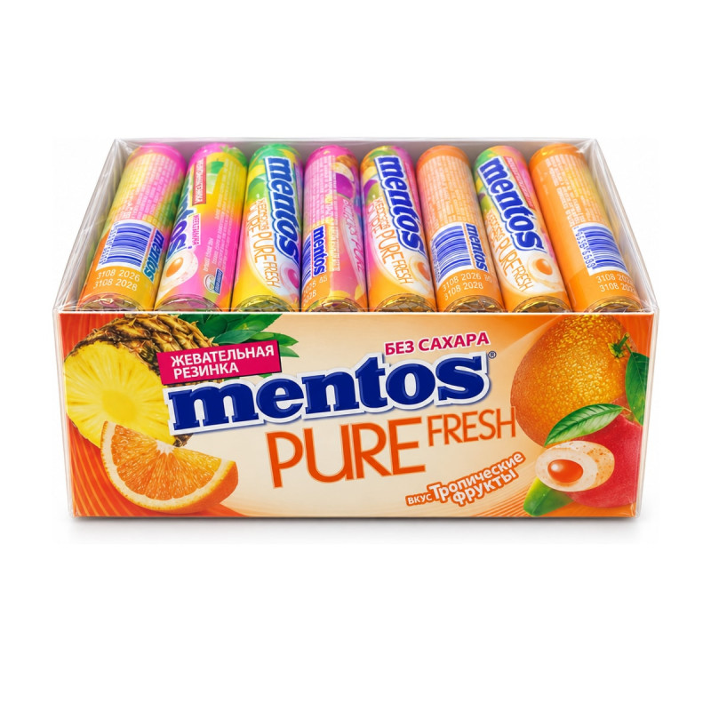 Mentos Тропические фрукты