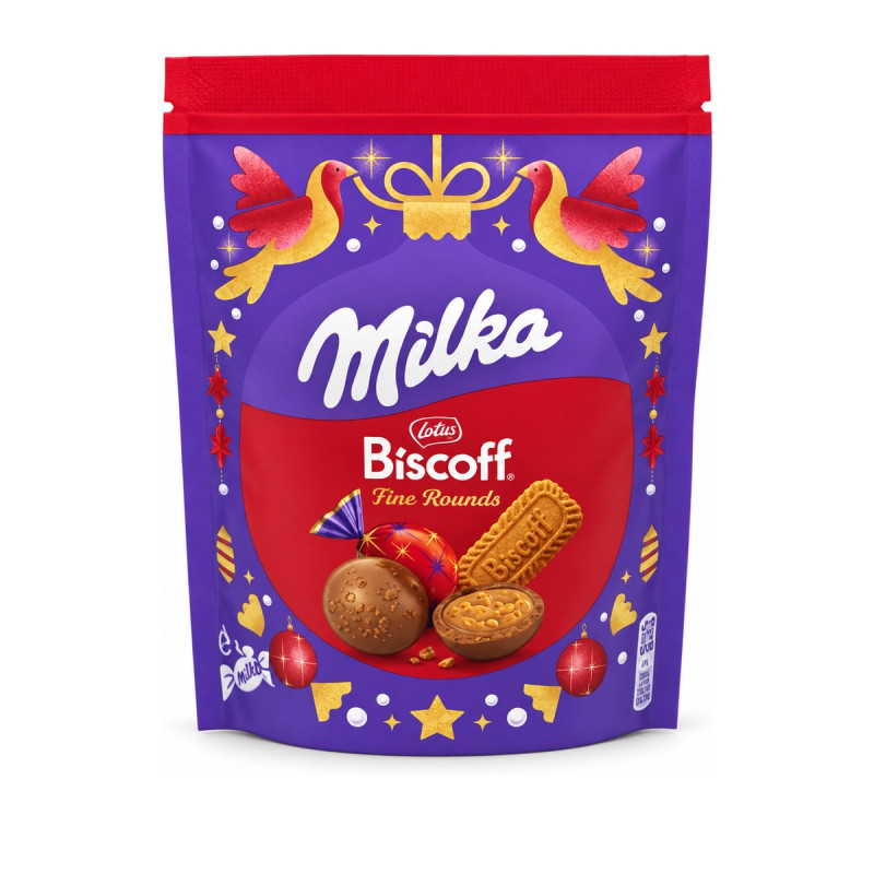 Milka Lotus Biscoff Fine Rounds