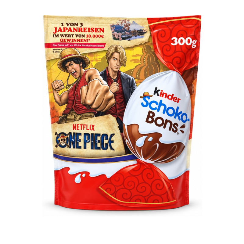 Kinder Schoko-Bons One Piece Netflix Limited Edition 300 г