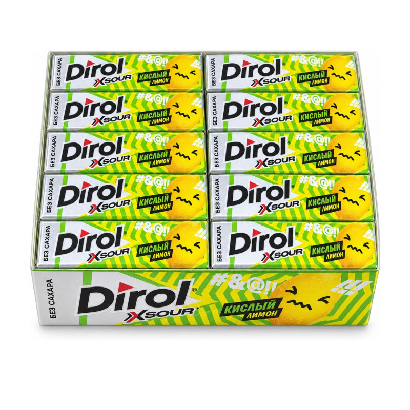 Dirol Кислый лимон