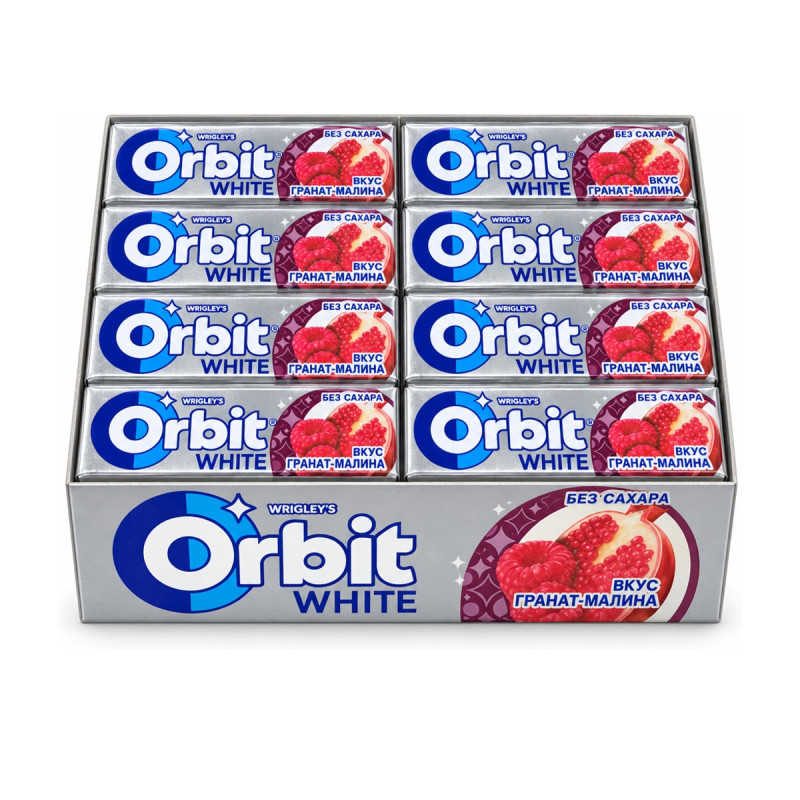 Orbit White Гранат-малина